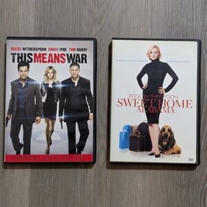 DVD Set With Reese Witherspoon: This Means War & Sweet Home Alabama - Preloved
